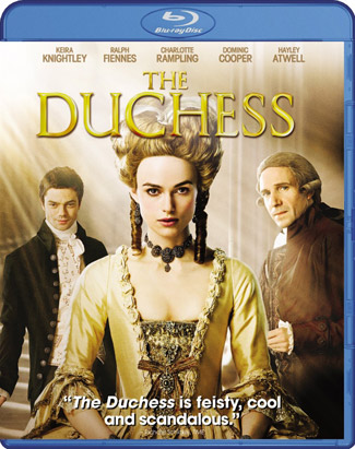Blu-ray The Duchess (afbeelding kan afwijken van de daadwerkelijke Blu-ray hoes)
