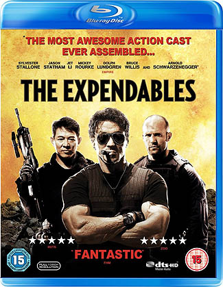 Blu-ray The Expendables (afbeelding kan afwijken van de daadwerkelijke Blu-ray hoes)