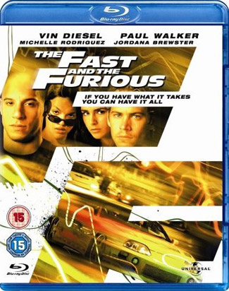 Blu-ray The Fast and the Furious (afbeelding kan afwijken van de daadwerkelijke Blu-ray hoes)