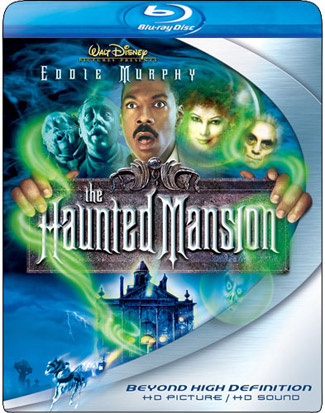 Blu-ray The Haunted Mansion (afbeelding kan afwijken van de daadwerkelijke Blu-ray hoes)