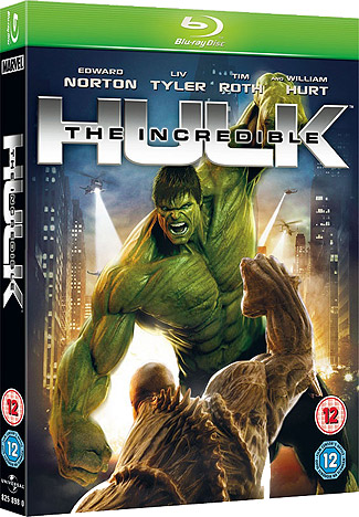 Blu-ray The Incredible Hulk (afbeelding kan afwijken van de daadwerkelijke Blu-ray hoes)
