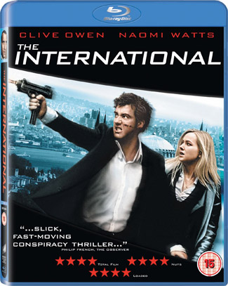 Blu-ray The International (afbeelding kan afwijken van de daadwerkelijke Blu-ray hoes)