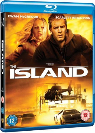 Blu-ray The Island (afbeelding kan afwijken van de daadwerkelijke Blu-ray hoes)