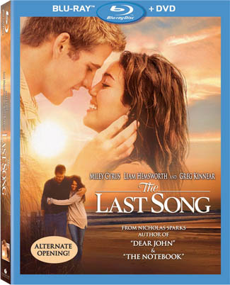 Blu-ray The Last Song (afbeelding kan afwijken van de daadwerkelijke Blu-ray hoes)