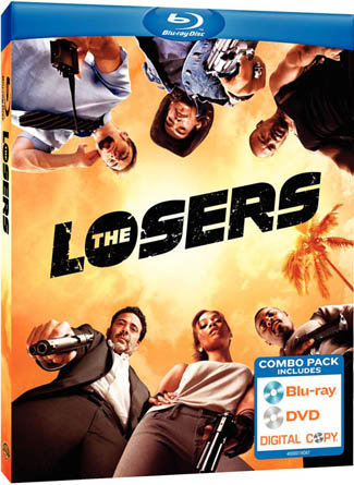 Blu-ray The Losers (afbeelding kan afwijken van de daadwerkelijke Blu-ray hoes)