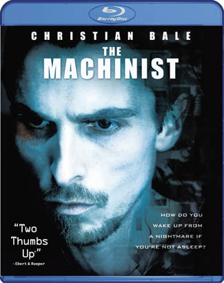 Blu-ray The Machinist (afbeelding kan afwijken van de daadwerkelijke Blu-ray hoes)