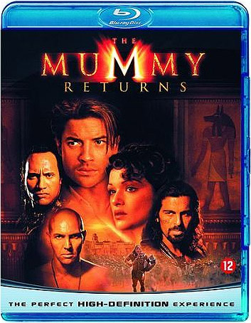 Blu-ray The Mummy Returns (afbeelding kan afwijken van de daadwerkelijke Blu-ray hoes)