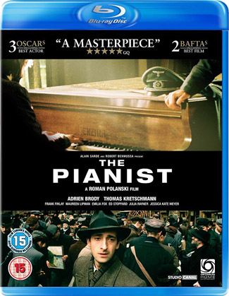 Blu-ray The Pianist (afbeelding kan afwijken van de daadwerkelijke Blu-ray hoes)