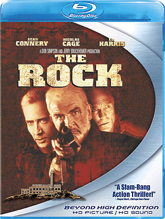 Blu-ray The Rock (afbeelding kan afwijken van de daadwerkelijke Blu-ray hoes)