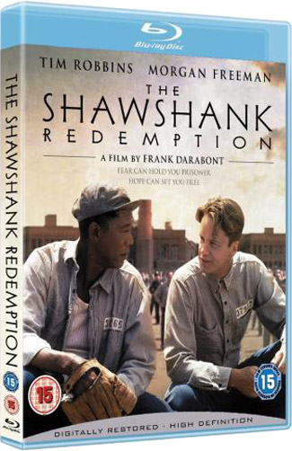 Blu-ray The Shawshank Redemption (afbeelding kan afwijken van de daadwerkelijke Blu-ray hoes)