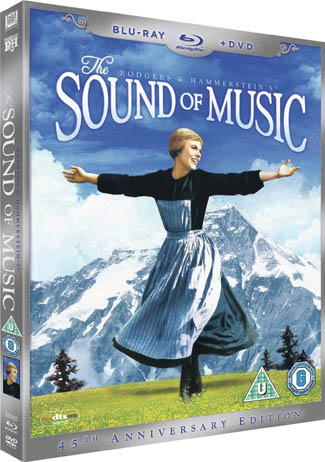 Blu-ray The Sound of Music (afbeelding kan afwijken van de daadwerkelijke Blu-ray hoes)