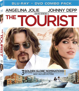 Blu-ray The Tourist (afbeelding kan afwijken van de daadwerkelijke Blu-ray hoes)