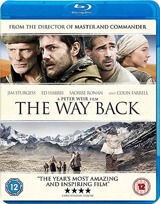 Blu-ray The Way Back (afbeelding kan afwijken van de daadwerkelijke Blu-ray hoes)