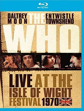 Blu-ray The Who: Live At The Isle Of Wight Festival 1970 (afbeelding kan afwijken van de daadwerkelijke Blu-ray hoes)