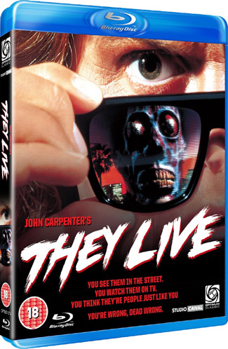 Blu-ray They Live (afbeelding kan afwijken van de daadwerkelijke Blu-ray hoes)