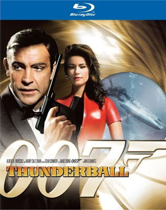 Blu-ray James Bond: Thunderball (afbeelding kan afwijken van de daadwerkelijke Blu-ray hoes)