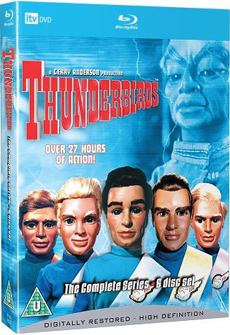 Blu-ray Thunderbirds (afbeelding kan afwijken van de daadwerkelijke Blu-ray hoes)