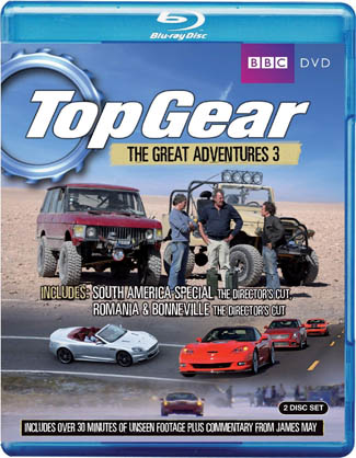 Blu-ray Top Gear: The Great Adventures Vol.3 (afbeelding kan afwijken van de daadwerkelijke Blu-ray hoes)