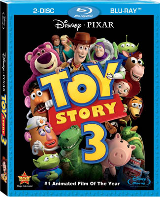 Blu-ray Toy Story 3 (afbeelding kan afwijken van de daadwerkelijke Blu-ray hoes)