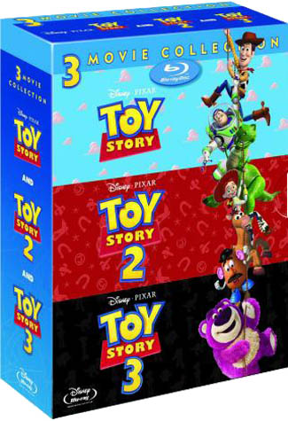 Blu-ray Toy Story Trilogy (afbeelding kan afwijken van de daadwerkelijke Blu-ray hoes)