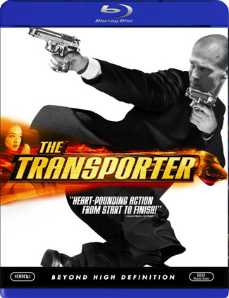 Blu-ray The Transporter (afbeelding kan afwijken van de daadwerkelijke Blu-ray hoes)