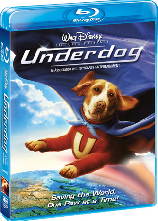 Blu-ray Underdog (afbeelding kan afwijken van de daadwerkelijke Blu-ray hoes)
