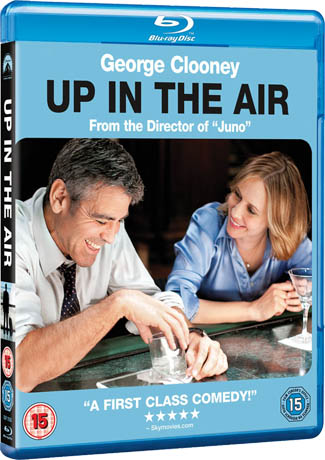 Blu-ray Up In The Air (afbeelding kan afwijken van de daadwerkelijke Blu-ray hoes)