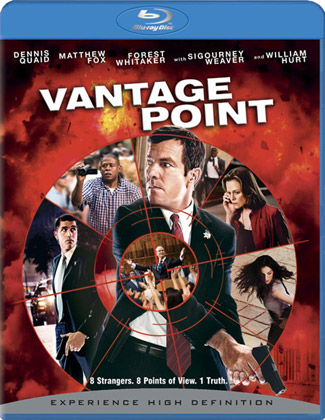Blu-ray Vantage Point (afbeelding kan afwijken van de daadwerkelijke Blu-ray hoes)