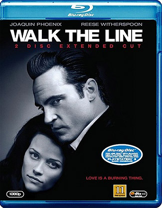 Blu-ray Walk The Line (afbeelding kan afwijken van de daadwerkelijke Blu-ray hoes)
