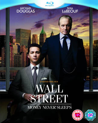 Blu-ray Wall Street: Money Never Sleeps (afbeelding kan afwijken van de daadwerkelijke Blu-ray hoes)