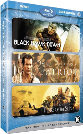 Blu-ray War Collection (afbeelding kan afwijken van de daadwerkelijke Blu-ray hoes)