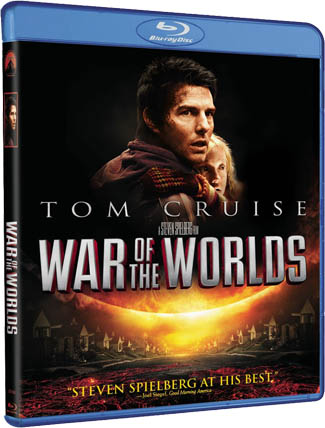 Blu-ray War Of The Worlds (afbeelding kan afwijken van de daadwerkelijke Blu-ray hoes)