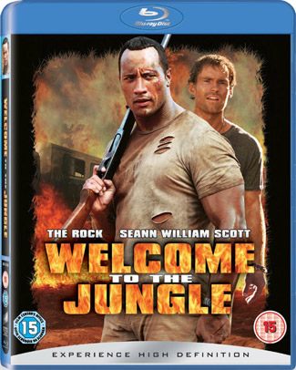 Blu-ray Welcome To The Jungle (afbeelding kan afwijken van de daadwerkelijke Blu-ray hoes)