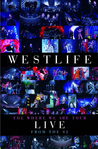 Blu-ray Westlife: The Where We Are Tour (afbeelding kan afwijken van de daadwerkelijke Blu-ray hoes)