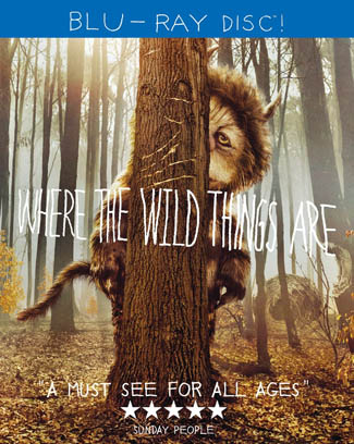 Blu-ray Where The Wild Things Are (afbeelding kan afwijken van de daadwerkelijke Blu-ray hoes)