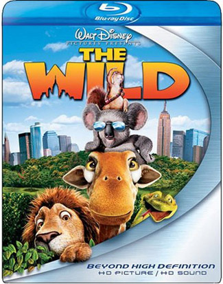 Blu-ray The Wild (afbeelding kan afwijken van de daadwerkelijke Blu-ray hoes)
