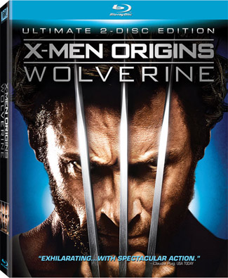 Blu-ray X-Men Origins: Wolverine (afbeelding kan afwijken van de daadwerkelijke Blu-ray hoes)