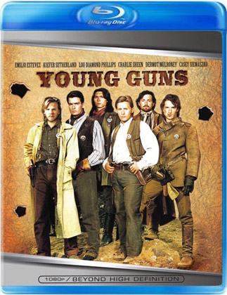 Blu-ray Young Guns (afbeelding kan afwijken van de daadwerkelijke Blu-ray hoes)