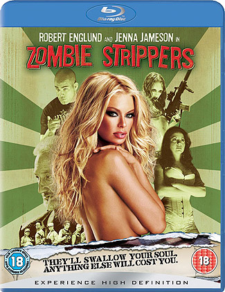Blu-ray Zombie Strippers (afbeelding kan afwijken van de daadwerkelijke Blu-ray hoes)