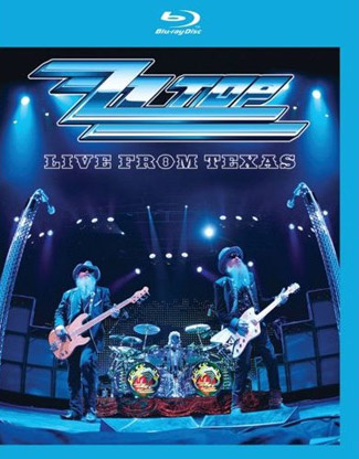 Blu-ray ZZ Top: Live From Texas (afbeelding kan afwijken van de daadwerkelijke Blu-ray hoes)